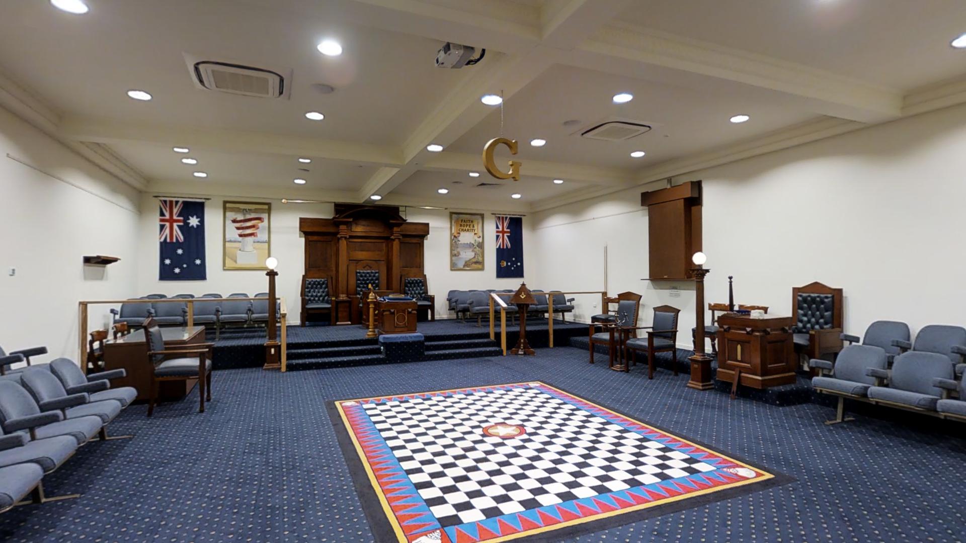 Freemason Lodge 360 Virtual Tours Jolt Media Australia