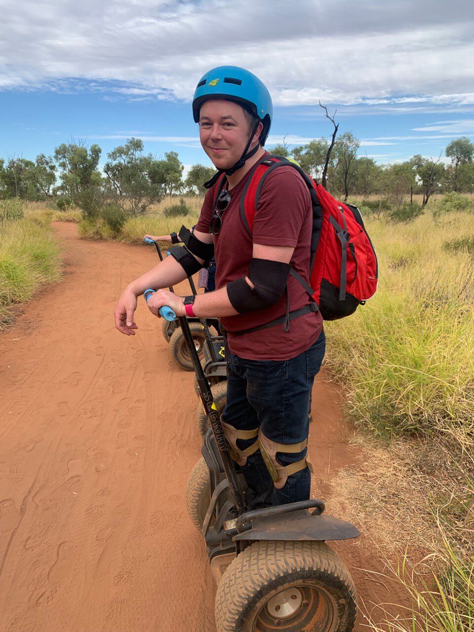 Matt Salter - Segway at Uluru