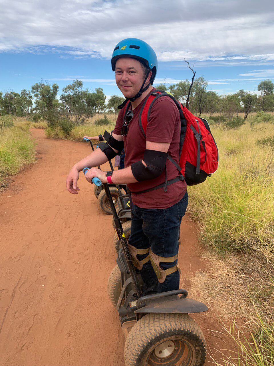 Matt Salter - Segway at Uluru Matt Salter - Segway at Uluru